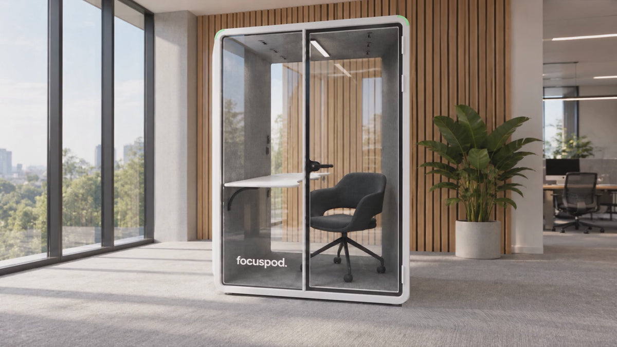 FocusPod Solo Plus – Spacious 1 Person Office Pod